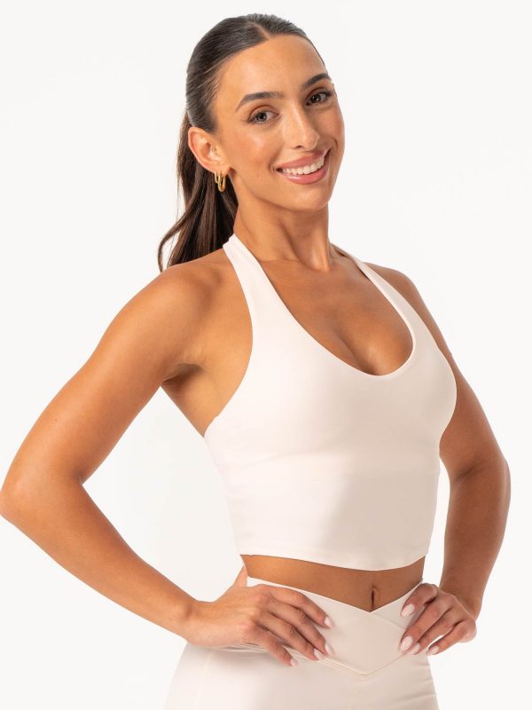 NKD Halter Shelf Tank - Off White For Sale - Image 5