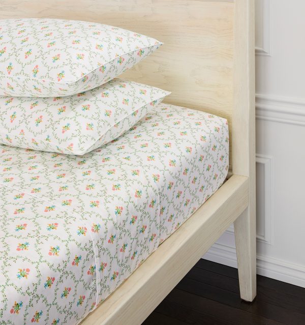The Sheet Set - Pastel Trellis For Cheap