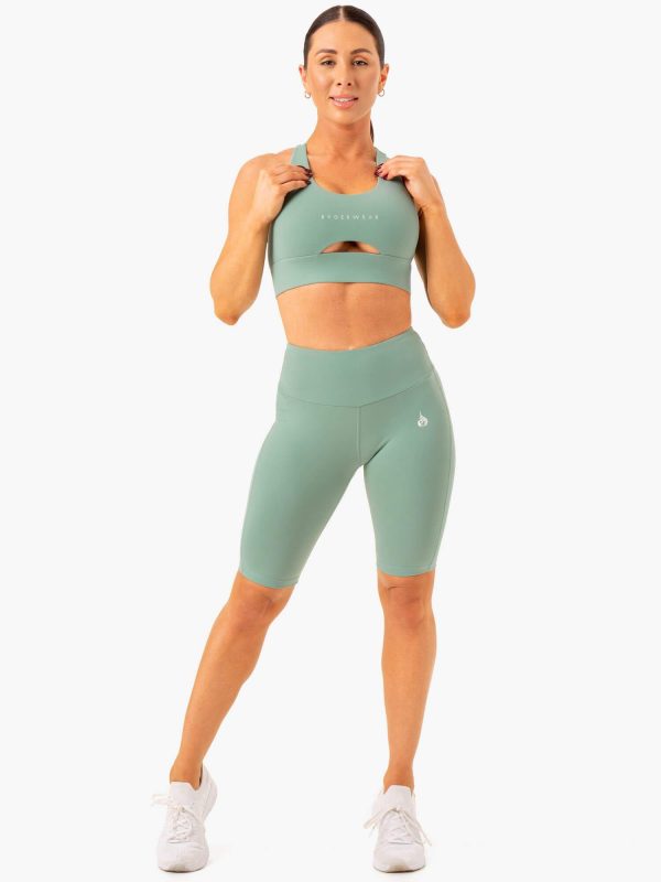 Action Bike Short - Sage For Sale - Image 4
