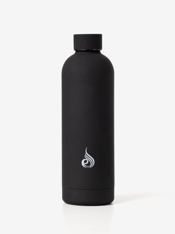 Core Steel Bottle - Matte Black on Sale