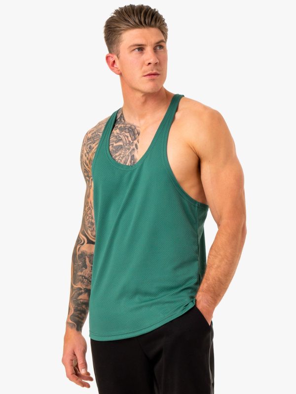 Enhance Stringer T-Back - Green For Discount - Image 3