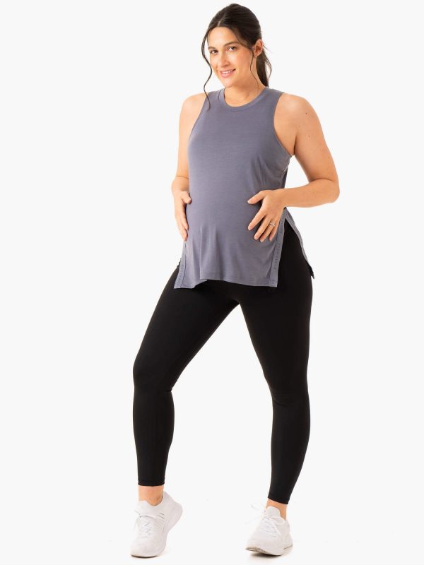Active Bump Tank - Steel Blue Online now - Image 5