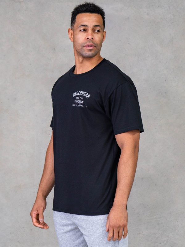 Legacy T-Shirt - Black For Sale - Image 2