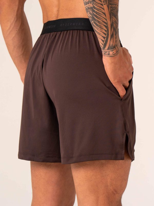 Terrain Mesh Gym Shorts - Dark Oak Fashion - Image 5