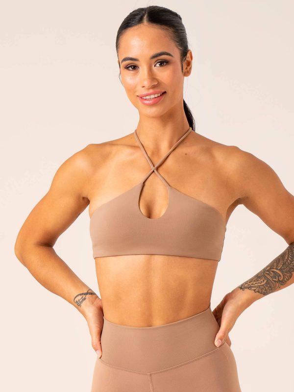 Unstoppable Sports Bra - Mocha For Discount - Image 3
