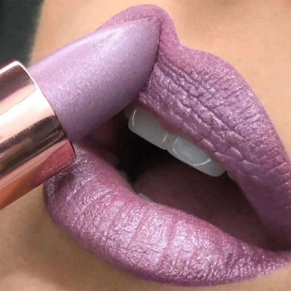 Temperature Color Changing Glitter Lipstick Waterproof Long Lasting Moisturizing Velvet Matte Lip Tint Red Pink Sexy Lips Makeup Online - Image 3